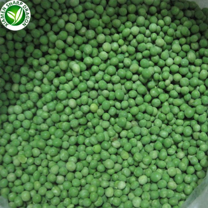 Spécifications des pois verts congelés